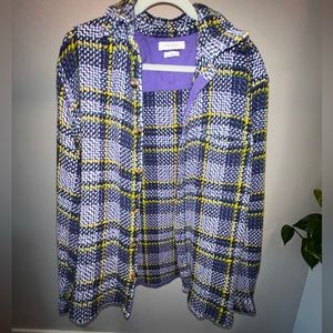 Women's Urban Outfitters Exploded Plaid Oversized jacket size S